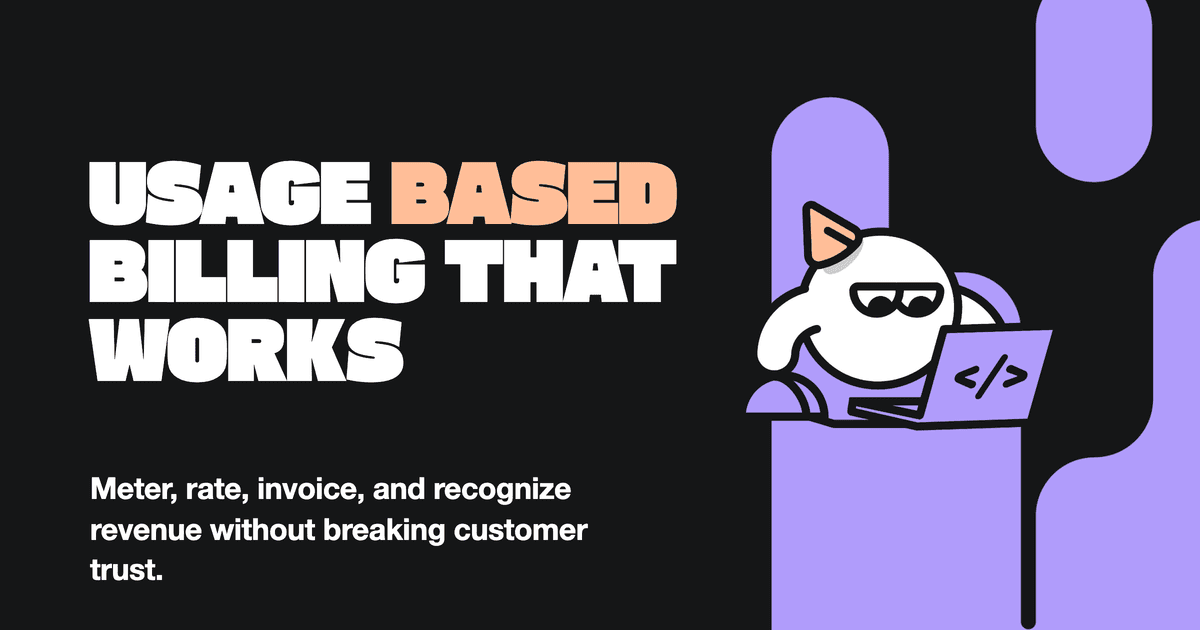 How to Build Usage Based Billing That Actually Works