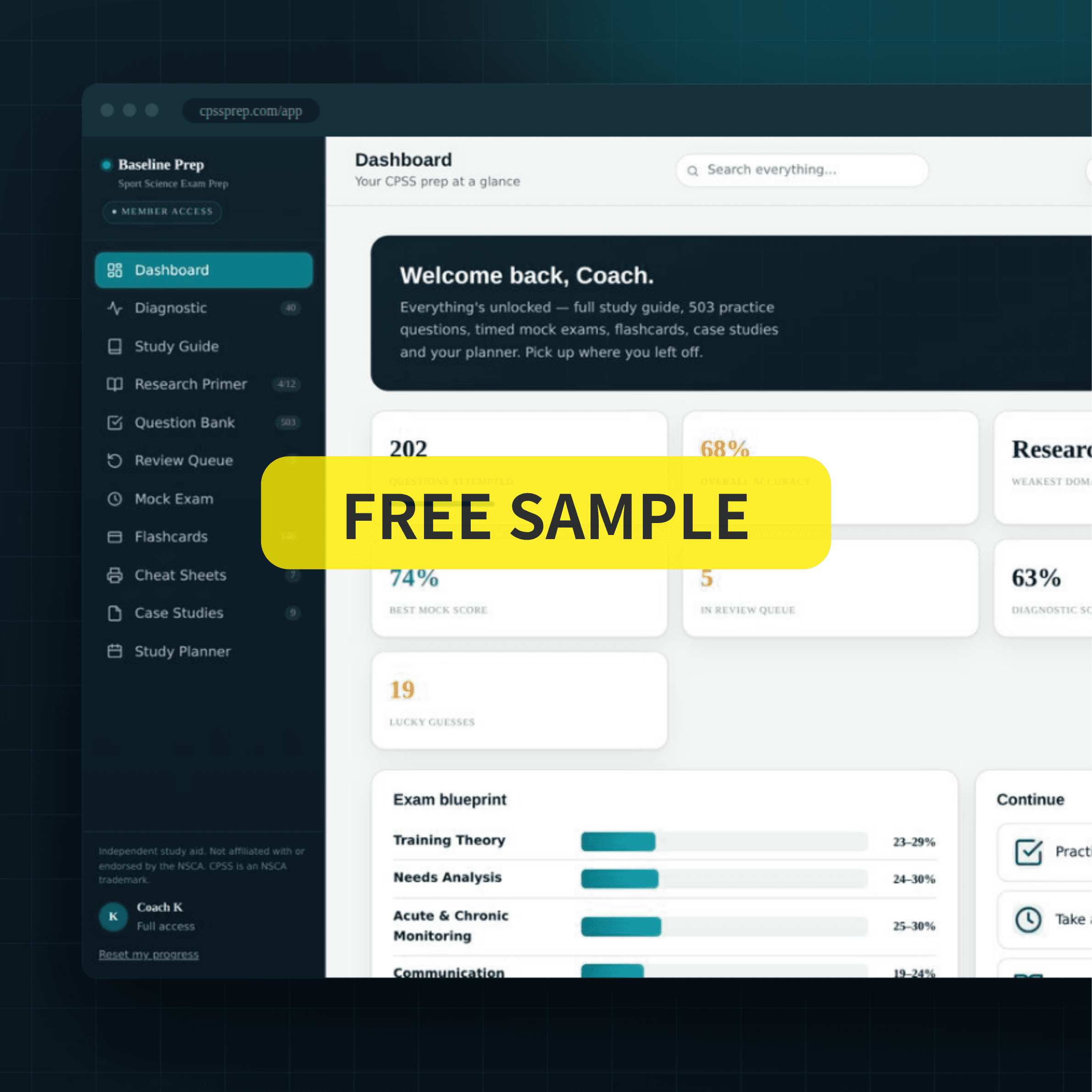 CPSS PREP - Free Sample