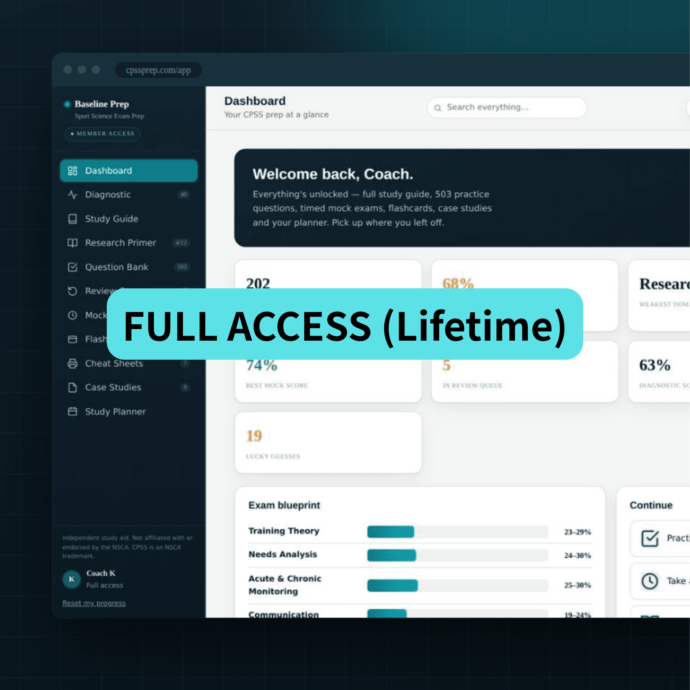 CPSS PREP - Full Access (Lifetime)