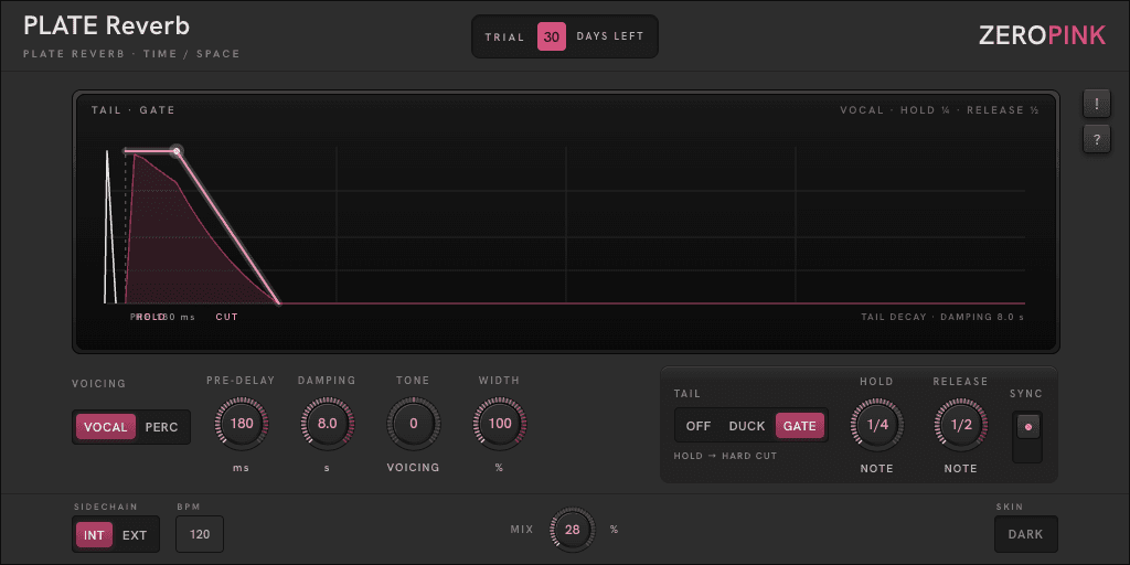 PLATE Reverb