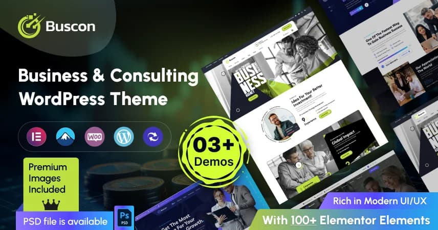 Buscon – Consulting Business WordPress Theme