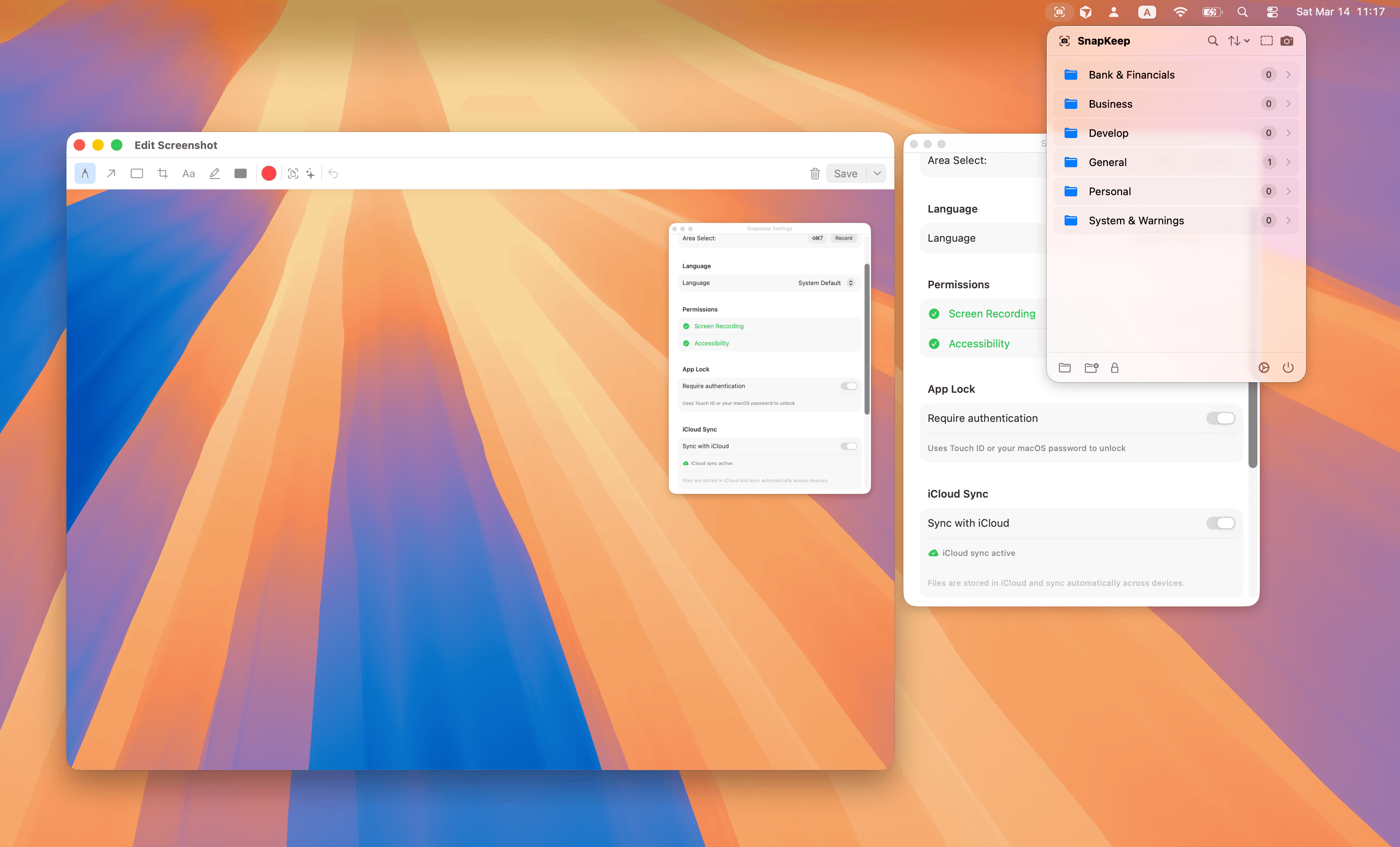 SnapKeep - Privacy Screenshot App