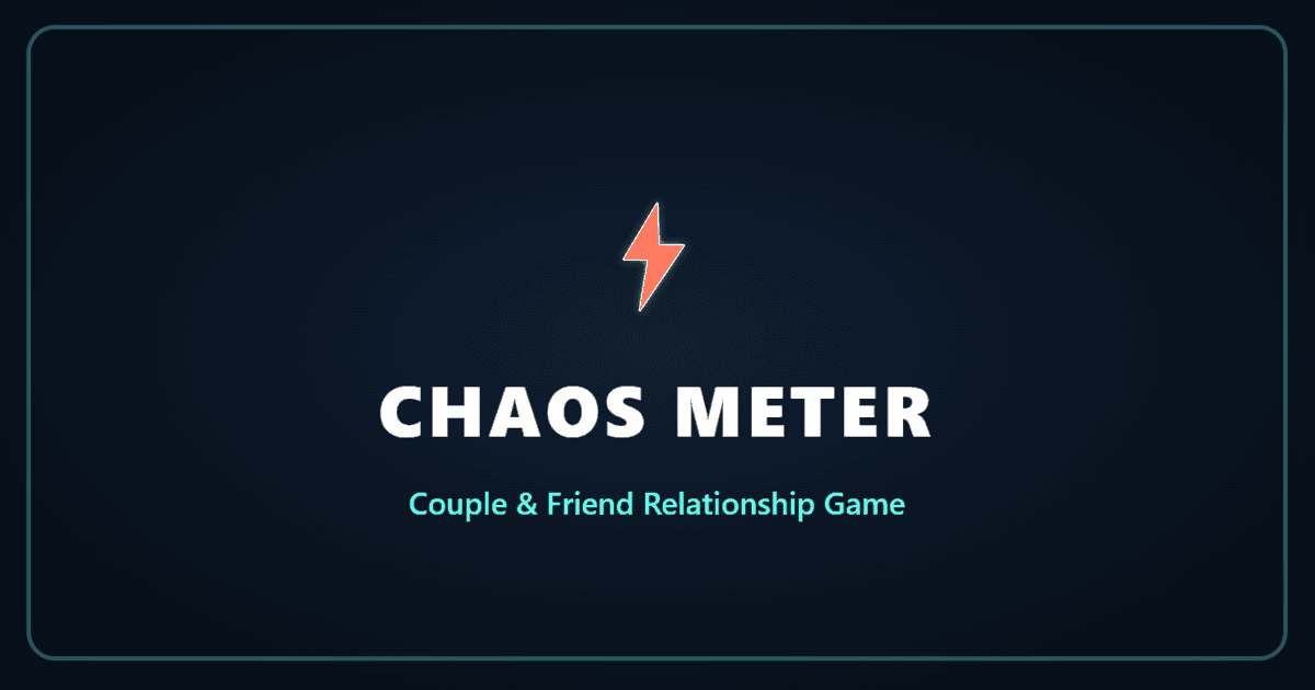 ChaosMeter banner