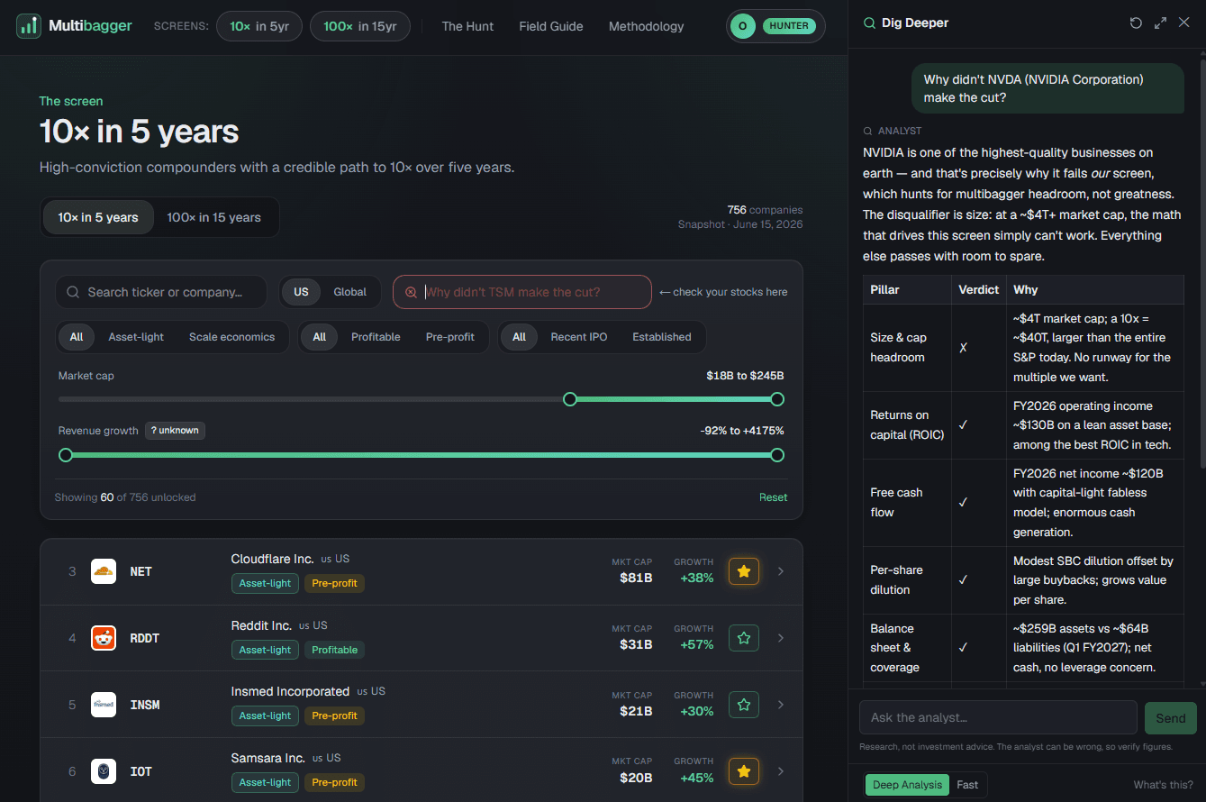 Multibagger Picker - Annual