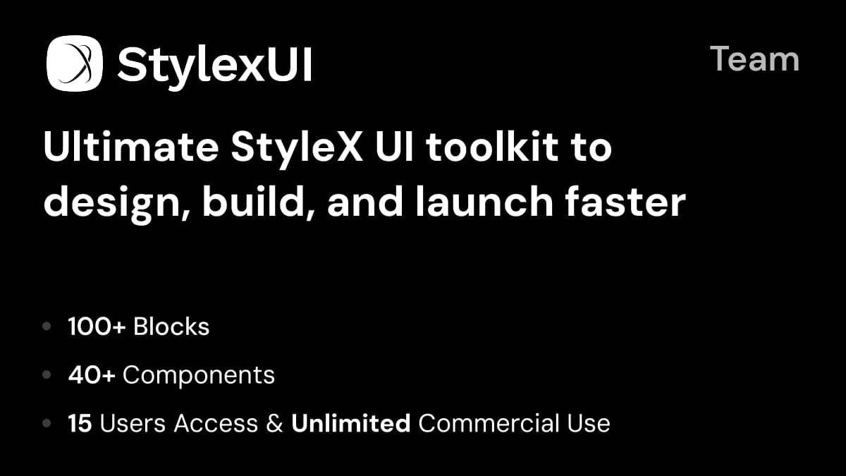 StylexUI Team