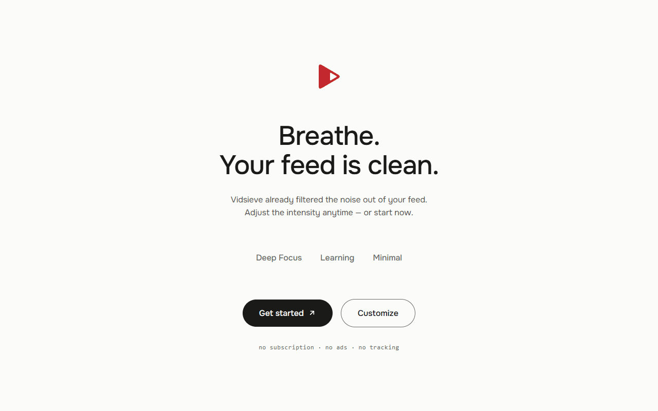 Vidsieve Pro