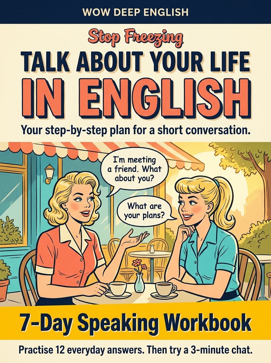 Stop Freezing. 7-Day Speaking Workbook