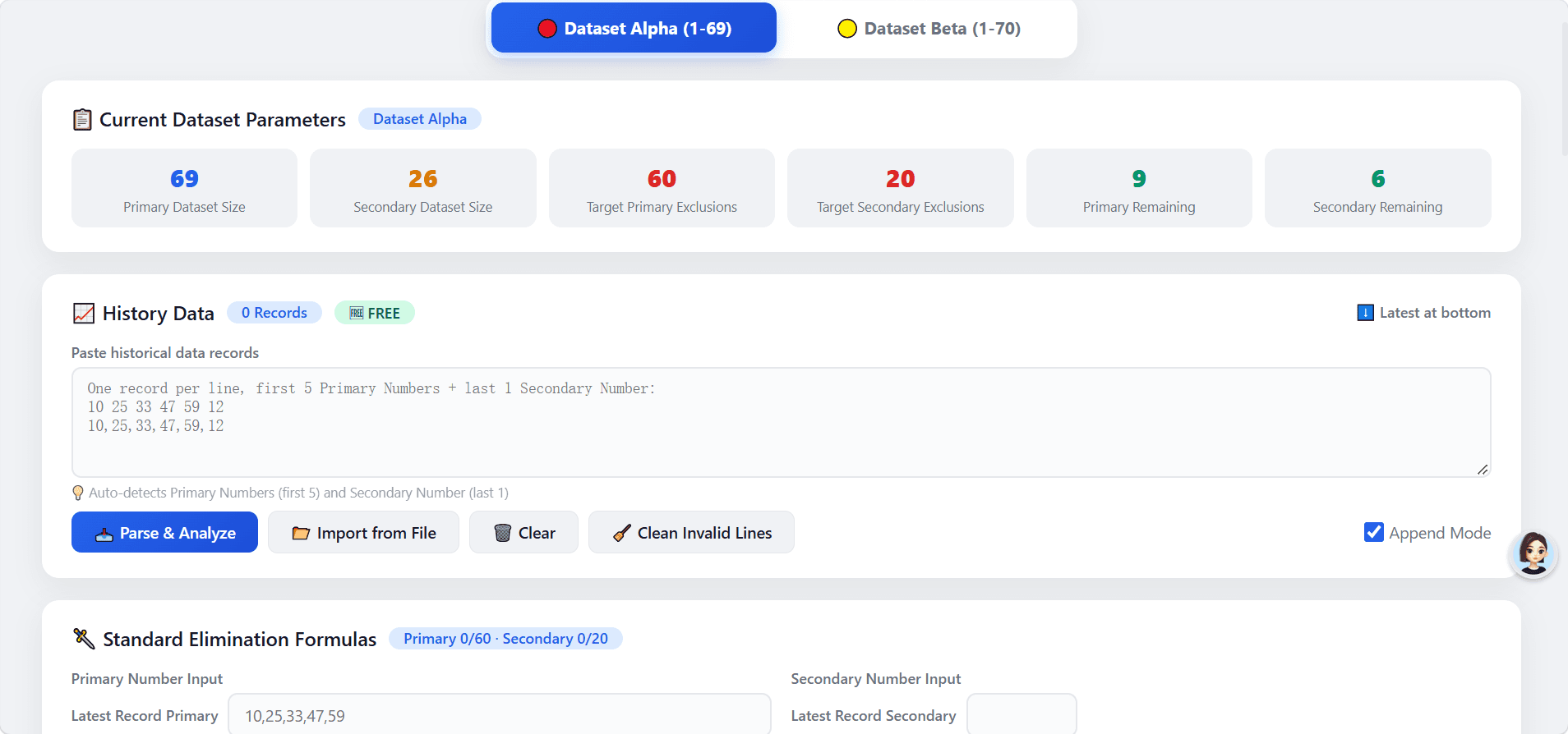 Large-Scale Numerical Sequence Analysis Tool PRO