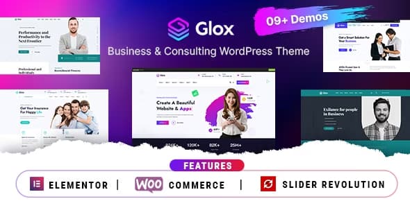 Glox – Consulting WordPress Theme