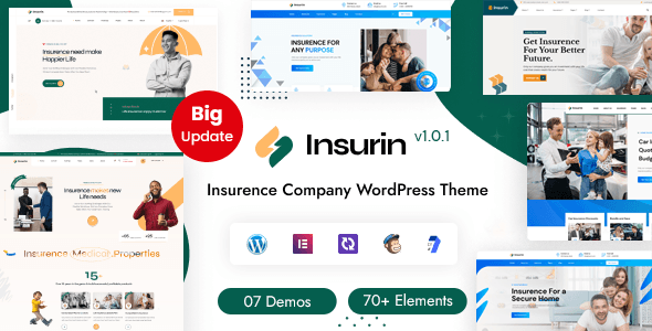 Insu – Insurance WordPress Theme