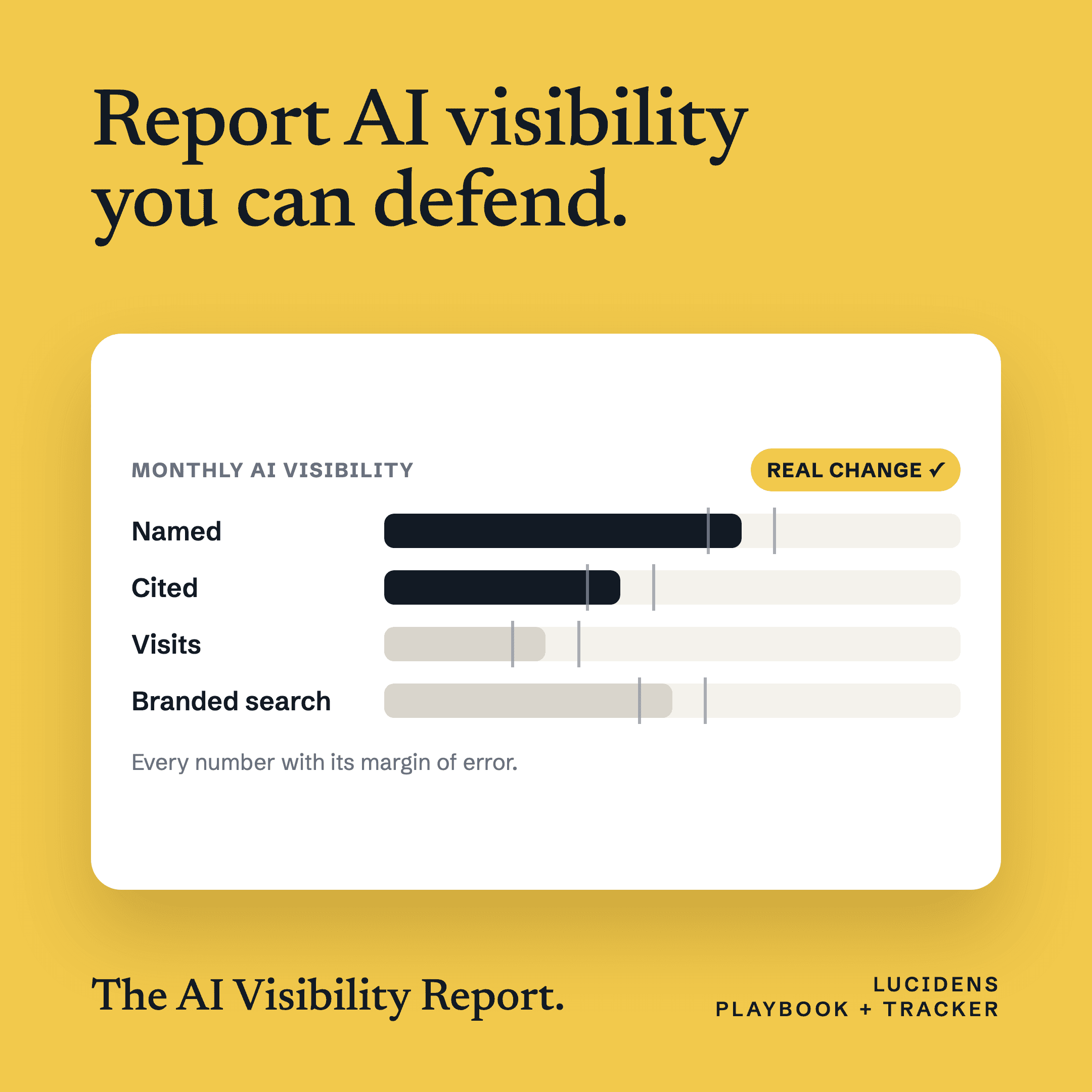The AI Visibility Report: How to Measure and Report Brand Visibility in ChatGPT, Perplexity and Google AI Answers