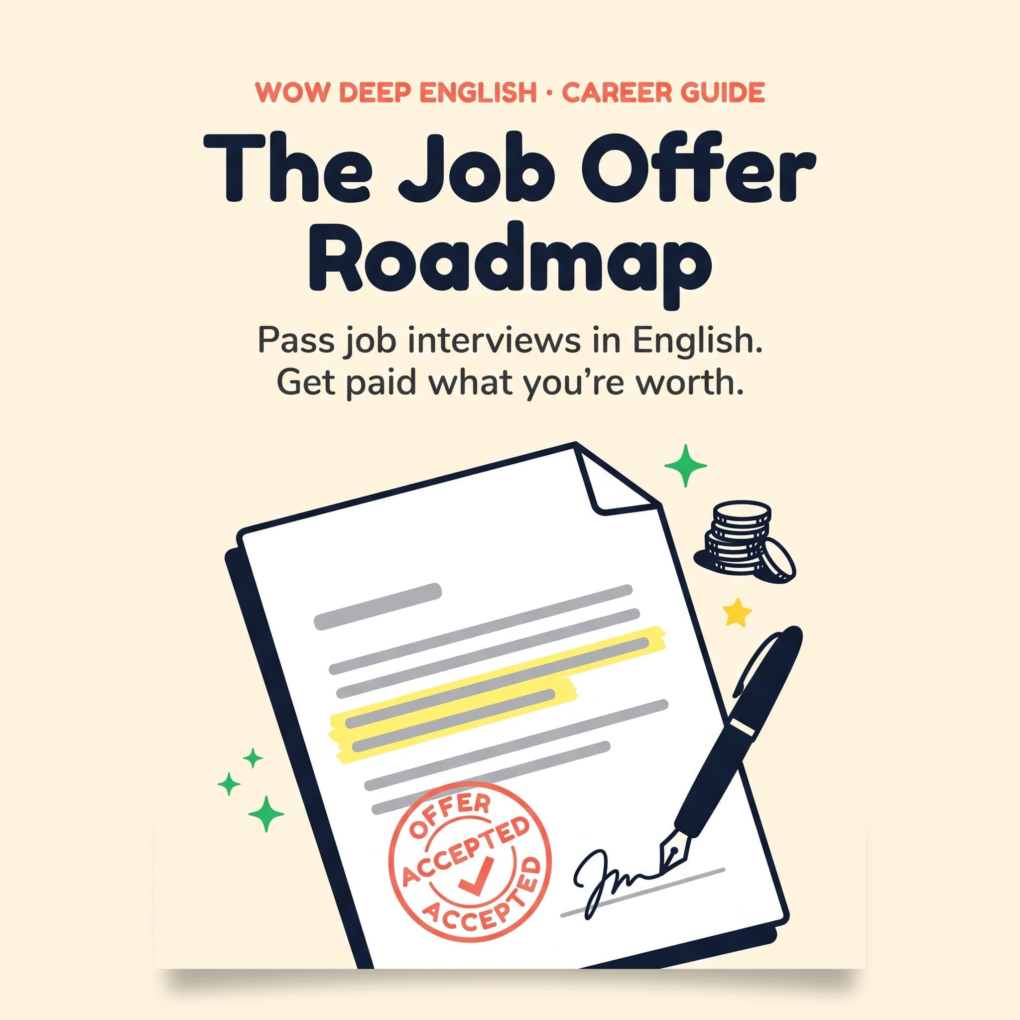 The Job Offer Roadmap: Job Interviews & Search Guide