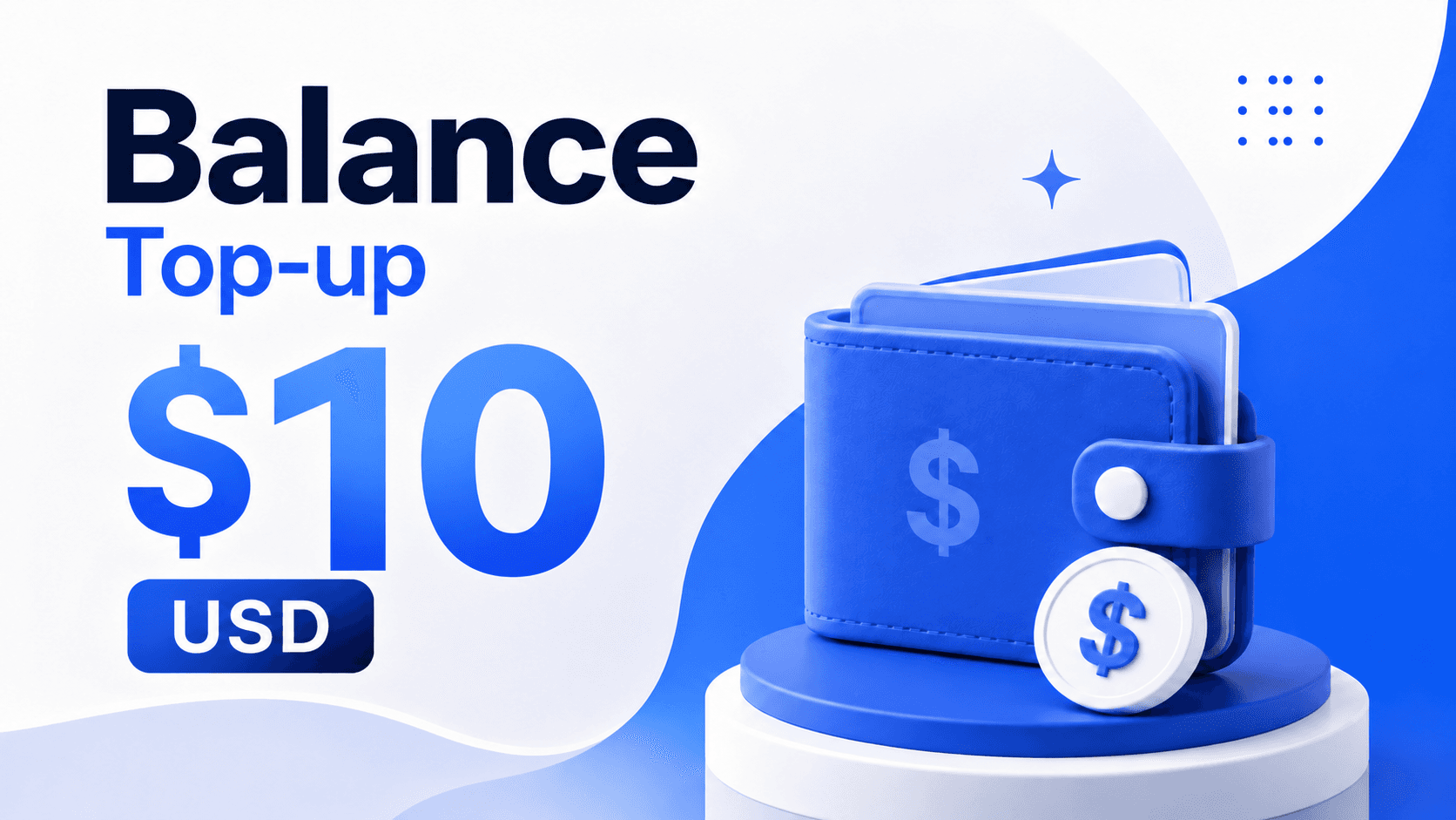Balance Top-up | $10 USD