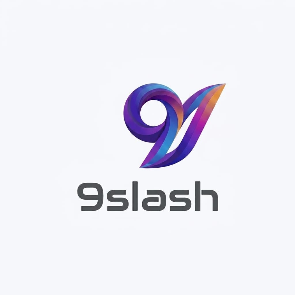9Slash logo