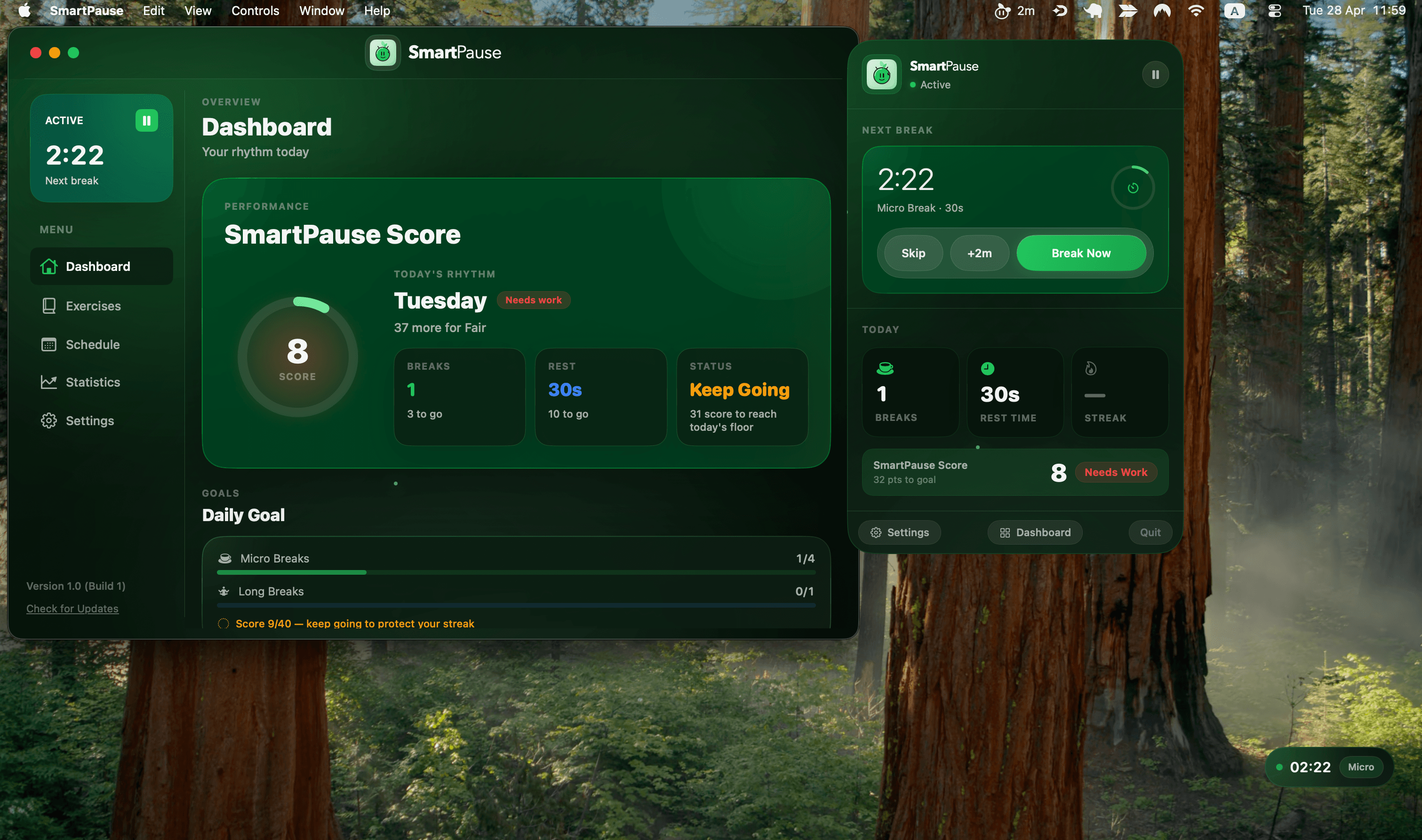 SmartPause banner