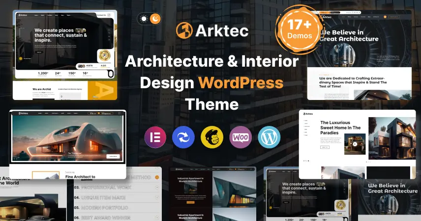 Arktec – Architecture & Interior WordPress Theme