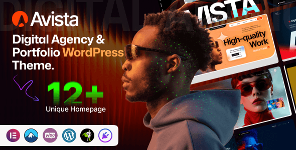 Avista – Digital Agency & Portfolio WordPress Theme