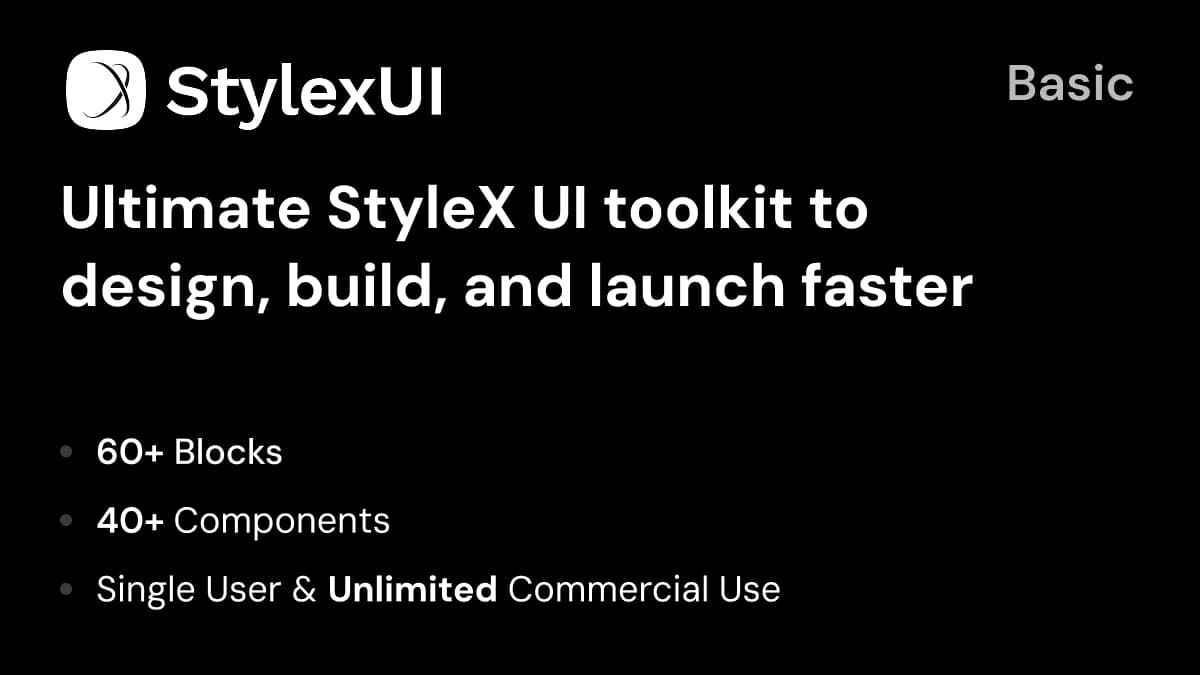 StylexUI Basic