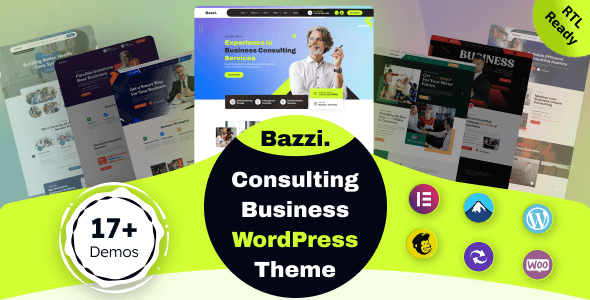 Bazzi – Business Consulting WordPress Theme