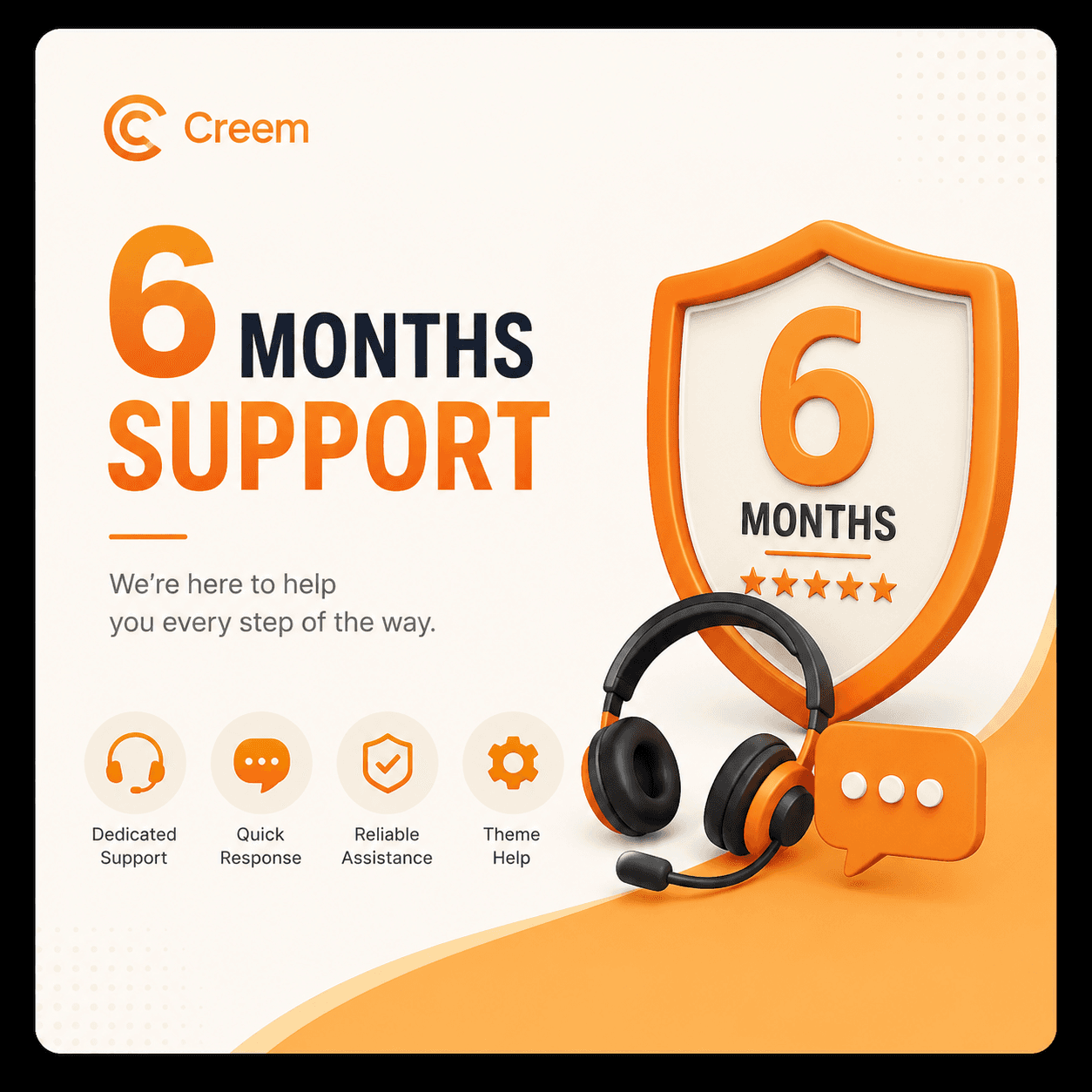 6 Month Support