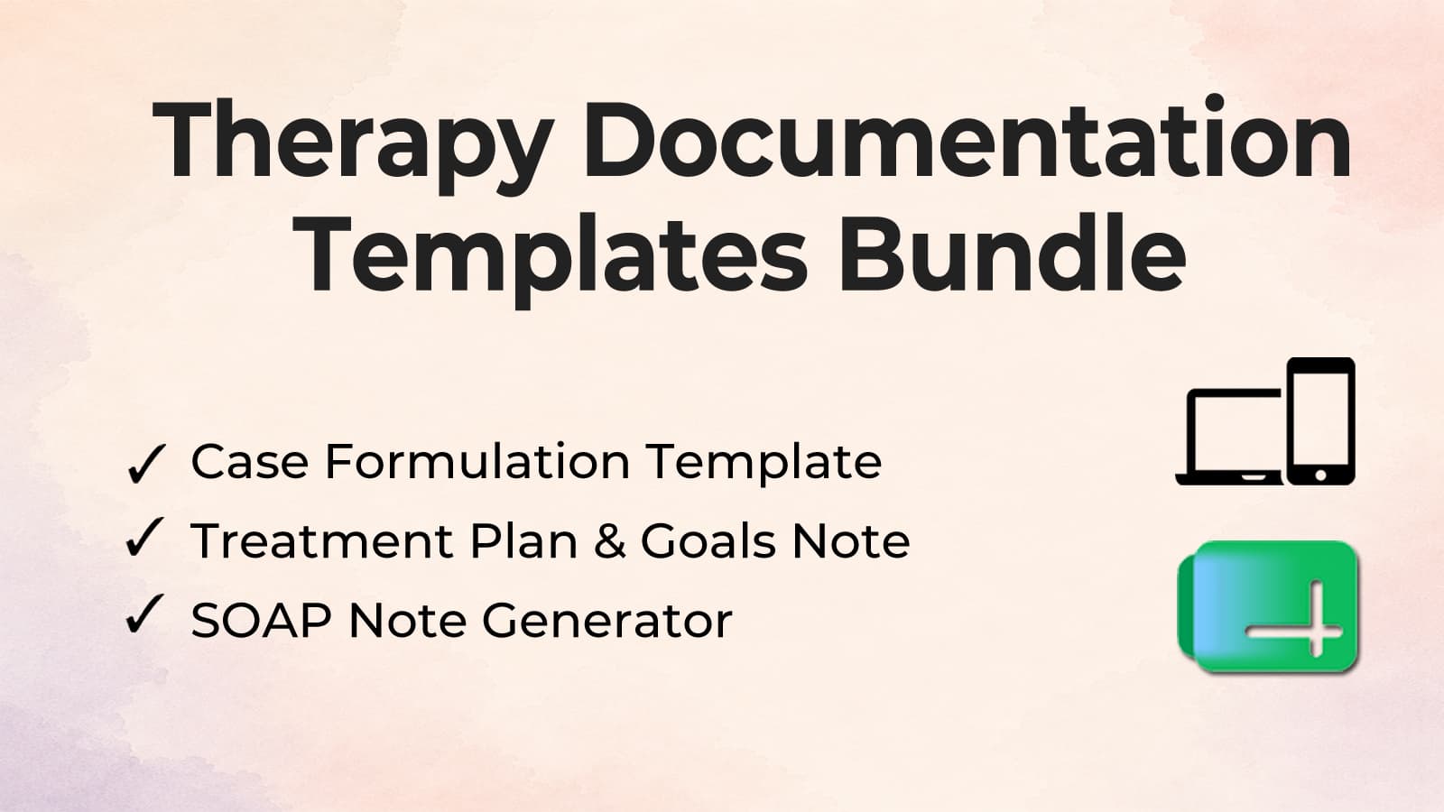 Therapy Documentation Bundle (#09)
