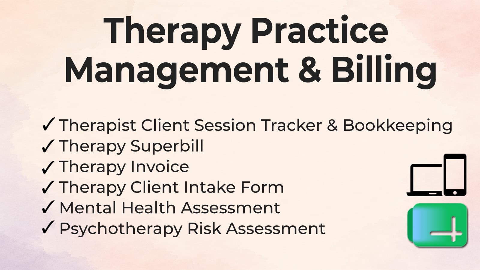 Therapist Practice Management & Billing Bundle (#05)