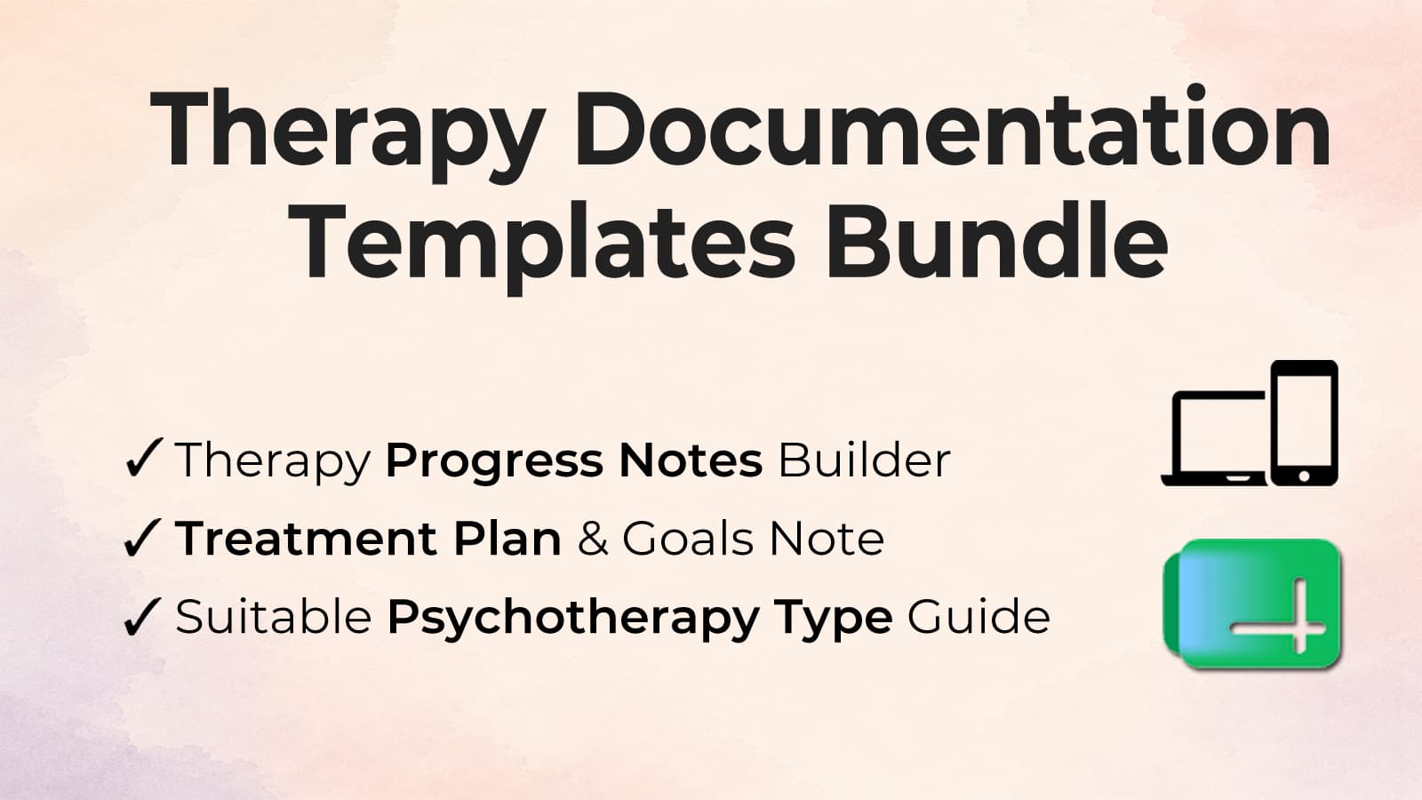 Therapy Documentation Bundle (#08)