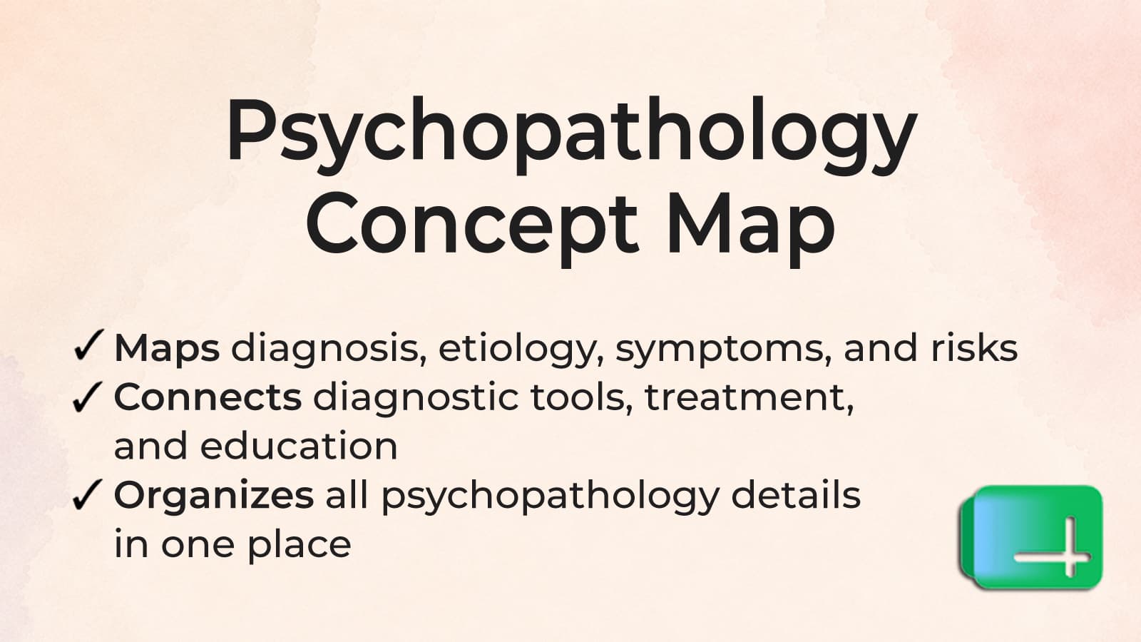 Mental Health Concept Map