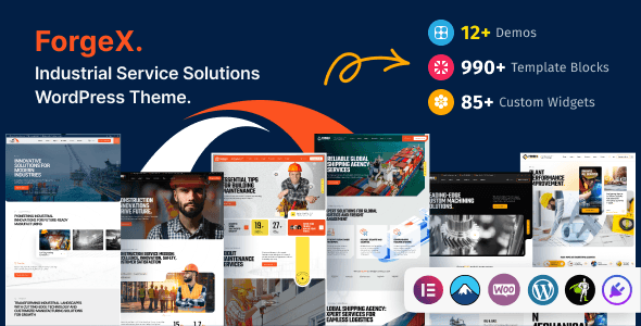 Forgex – Industrial & Factory WordPress Theme