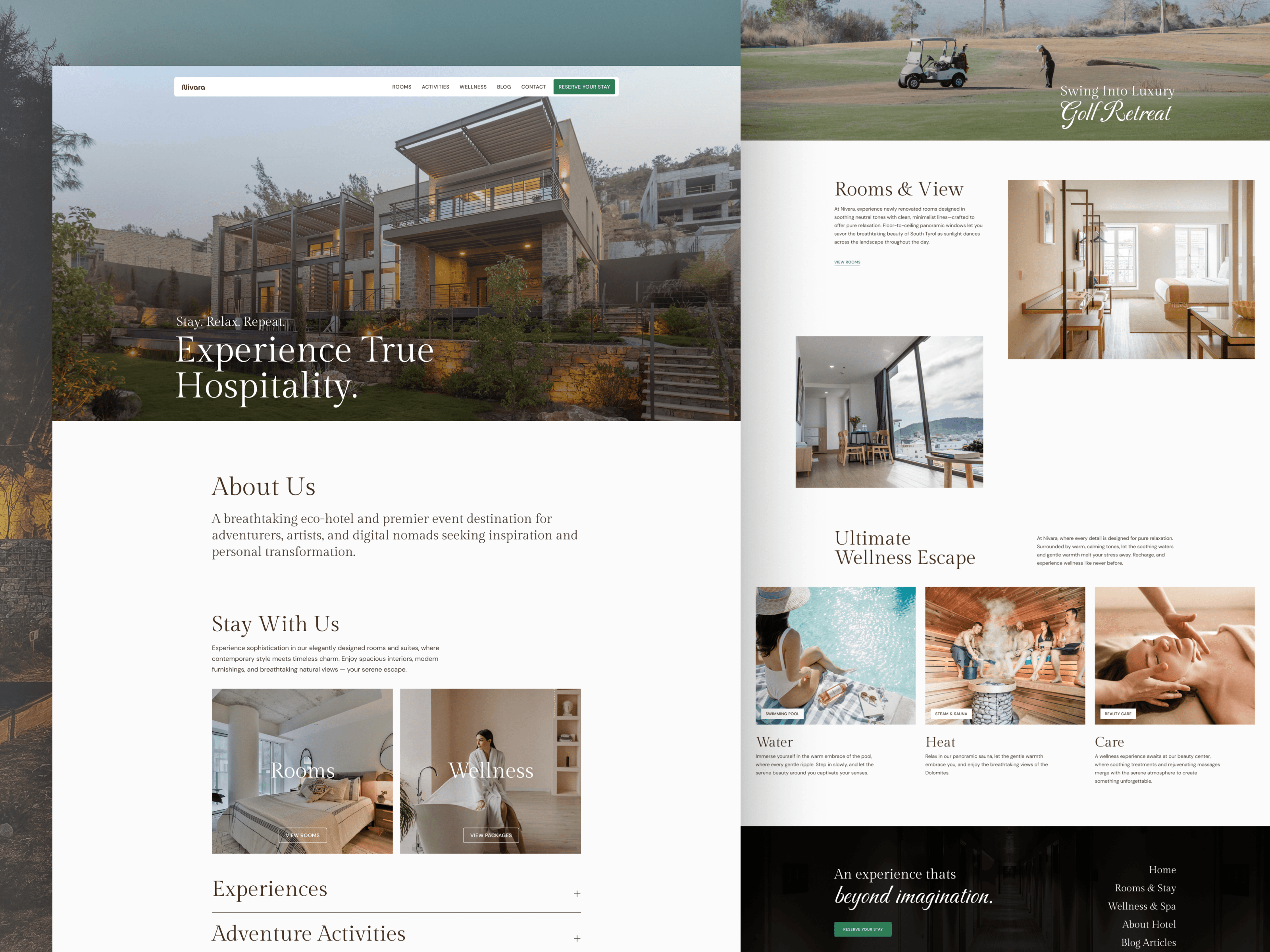 Nivara - Luxury Hotel and Resort Template