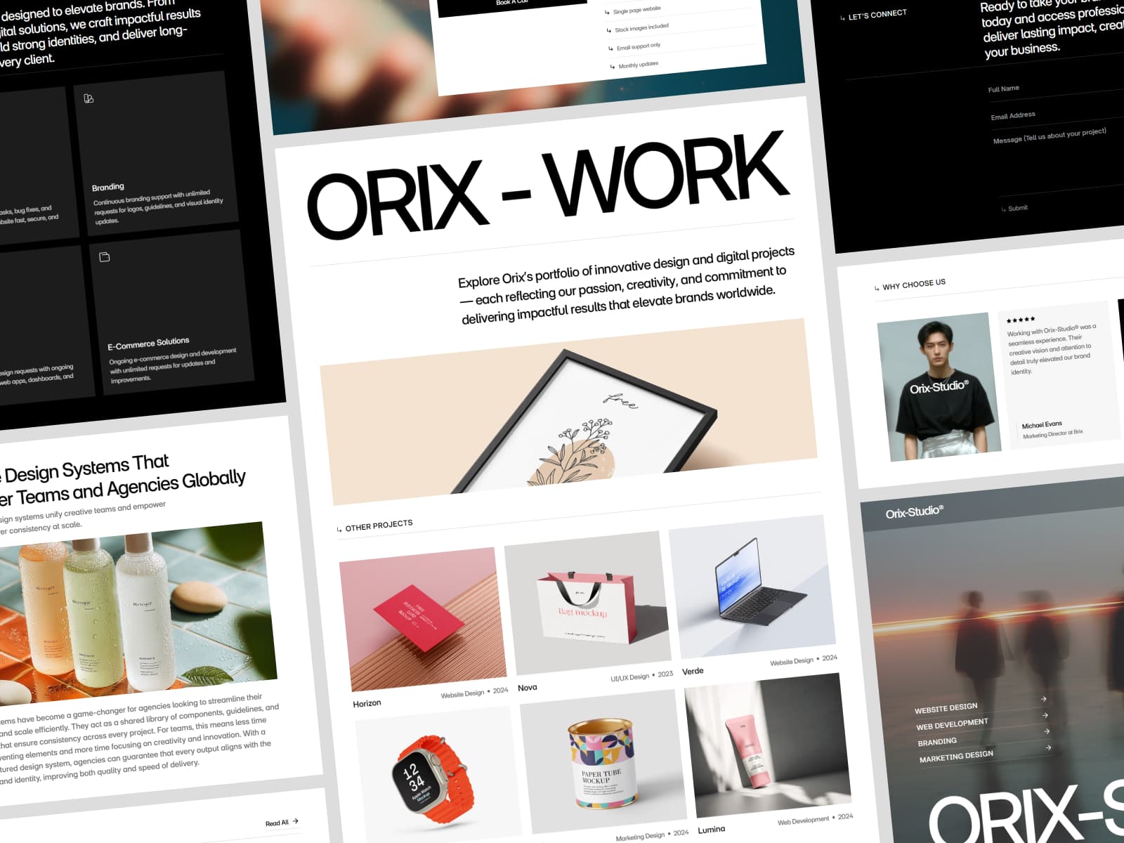 Orix Studio - Creative Agency Template