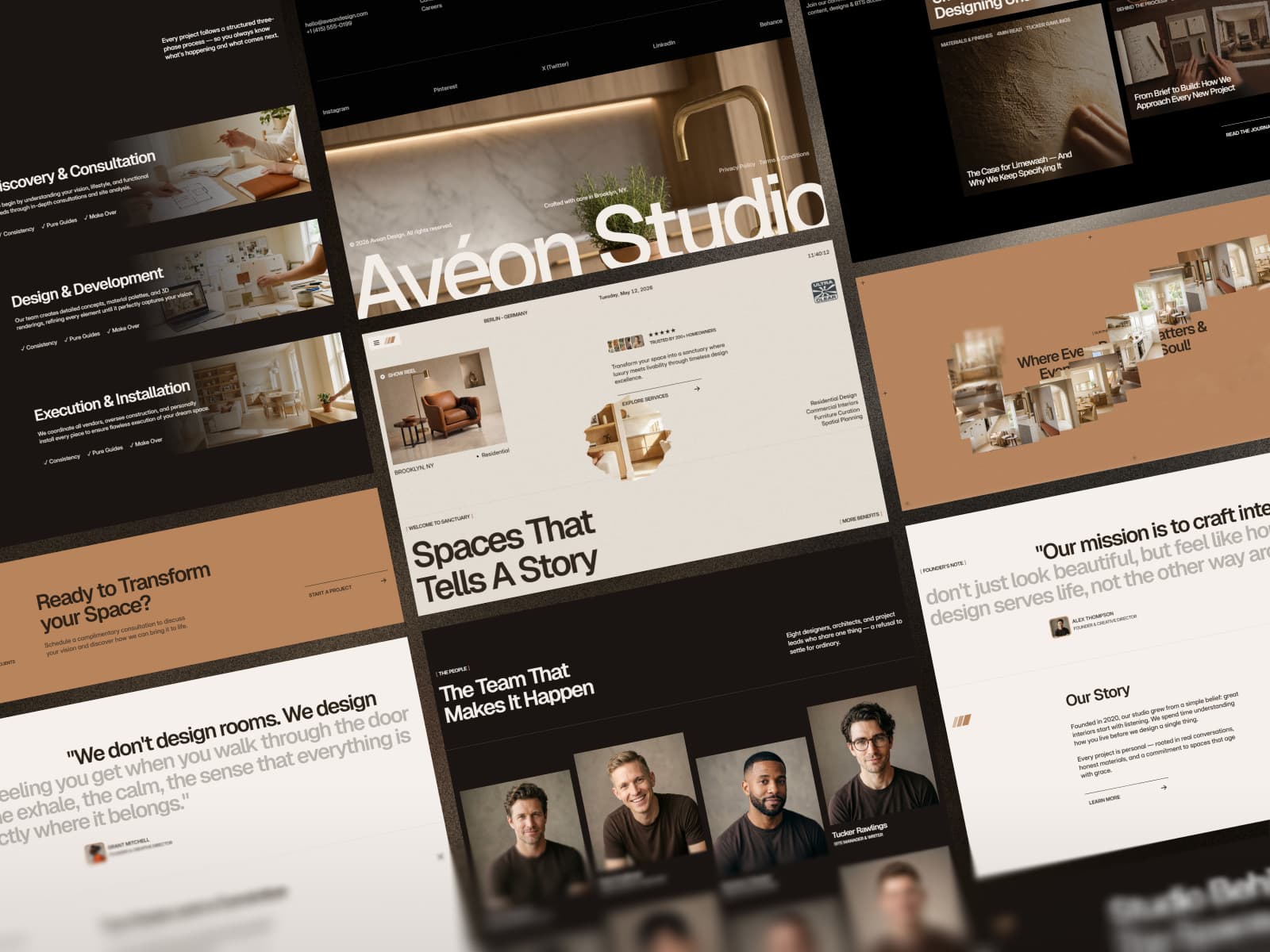 Aveon - Interior Studio Template