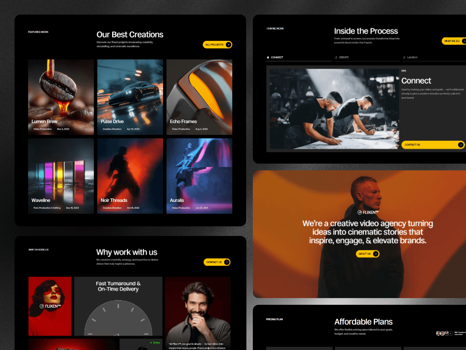Flixen - Video Agency Template
