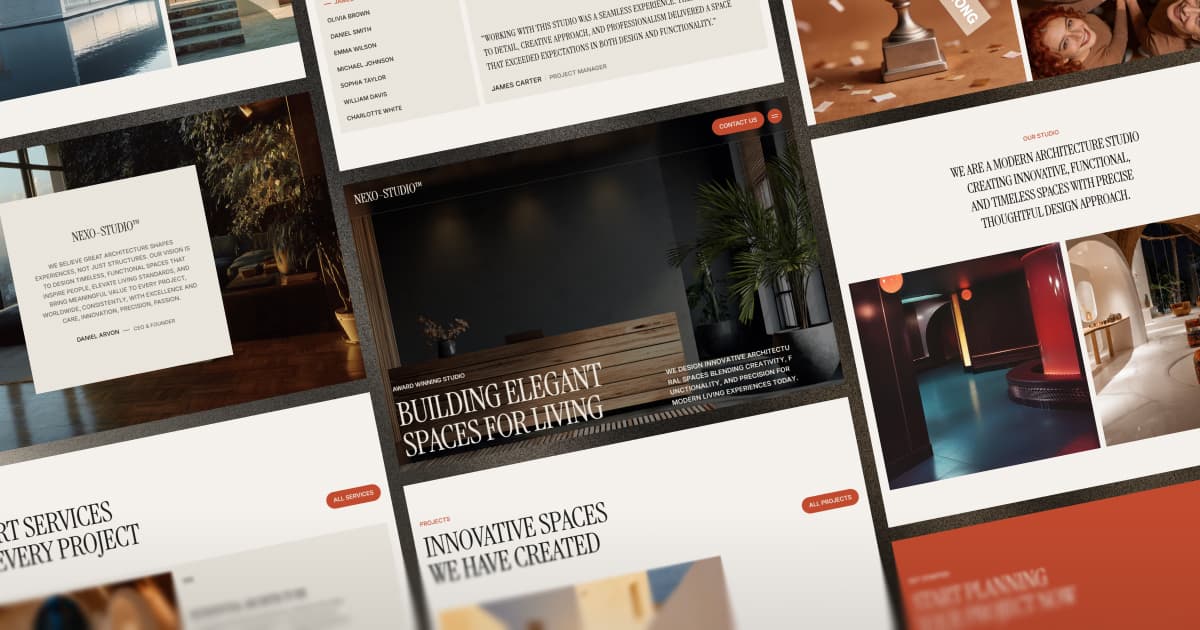 Lunévo - Architect & Construction Template