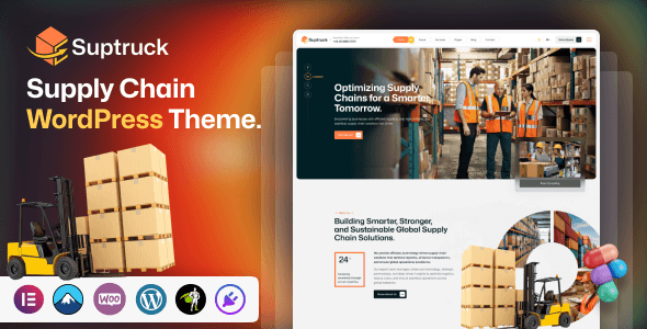 Suptruck – Supply Chain Management WordPress Theme