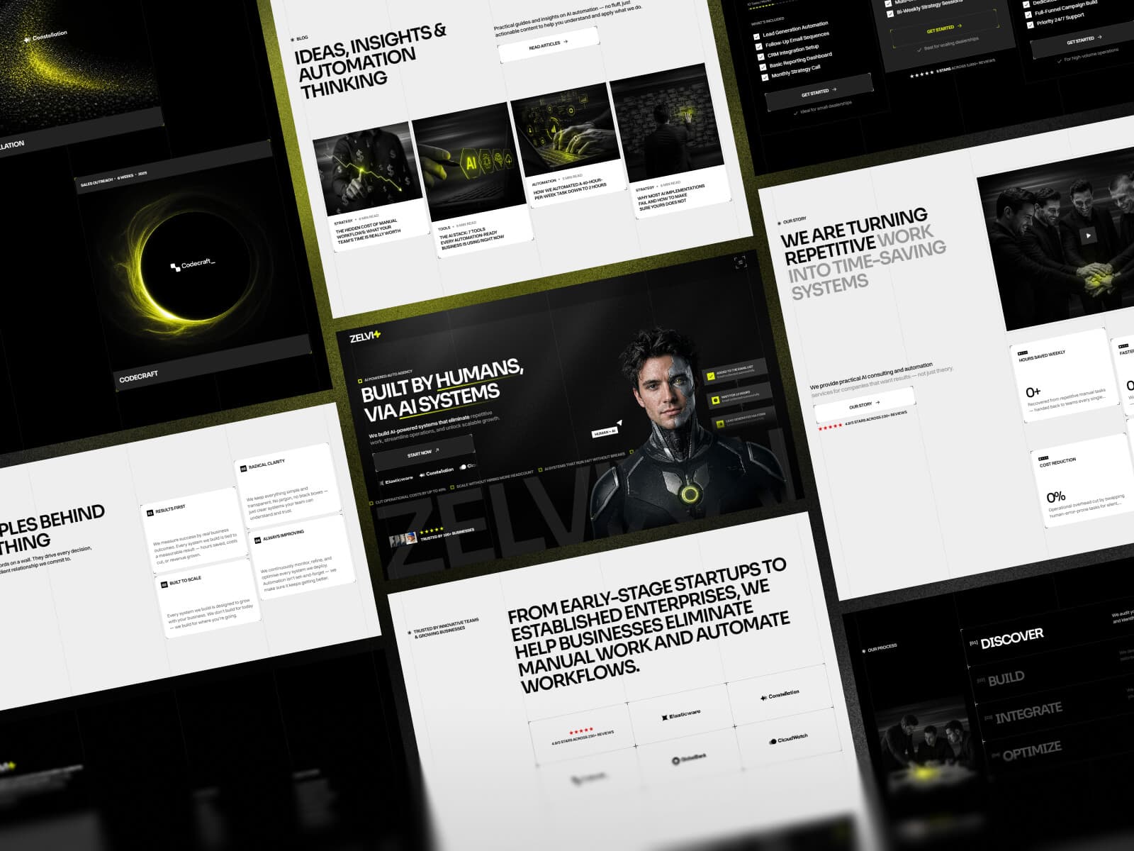 Zelvix - AI Automation Agency Template