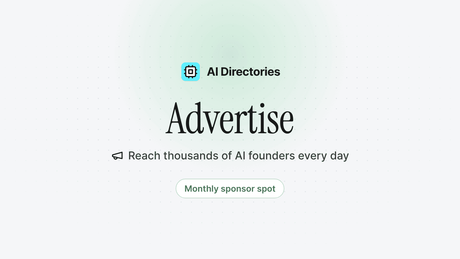 Advertise on AI Directories