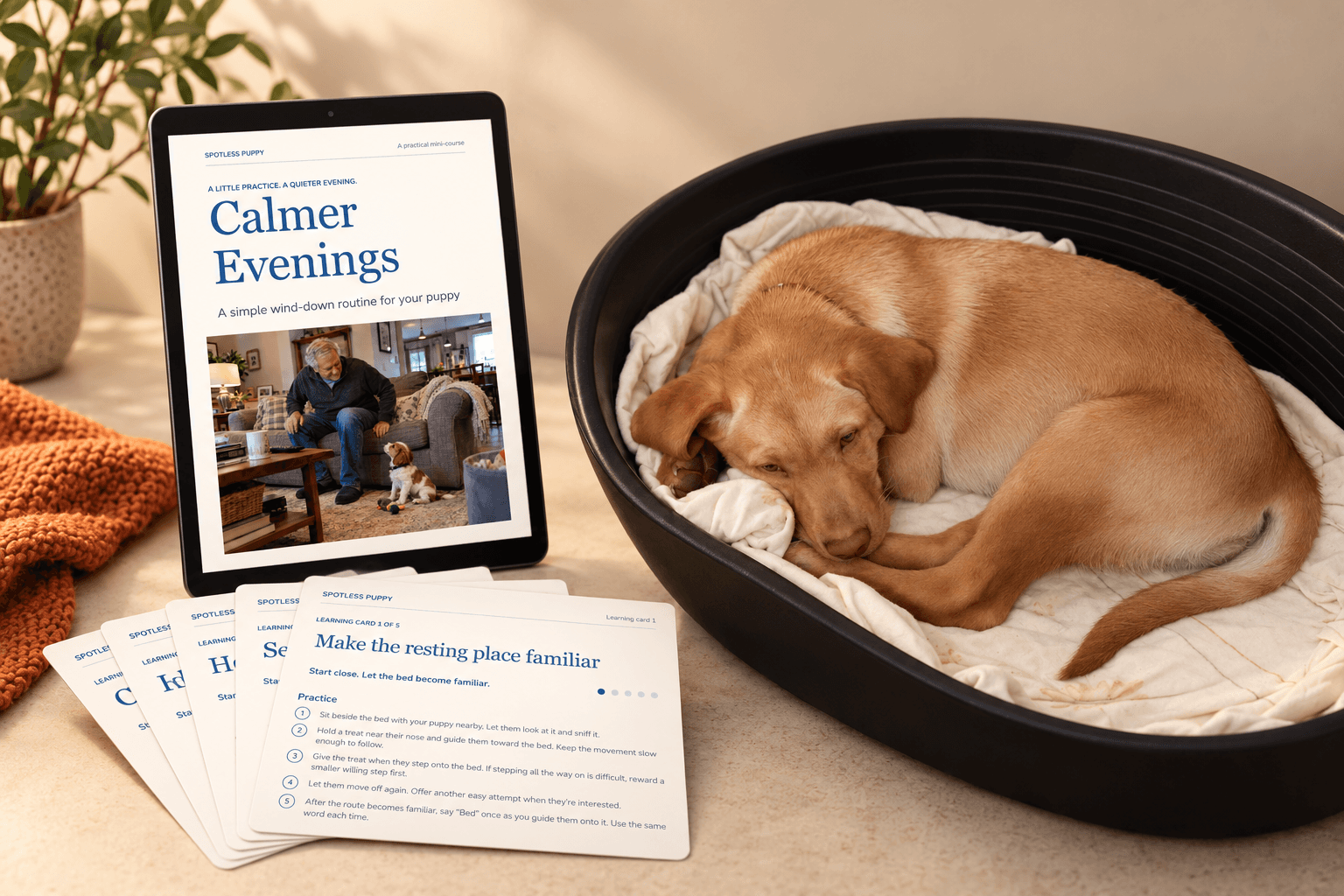 SPOTLESS PUPPY Calmer Evenings