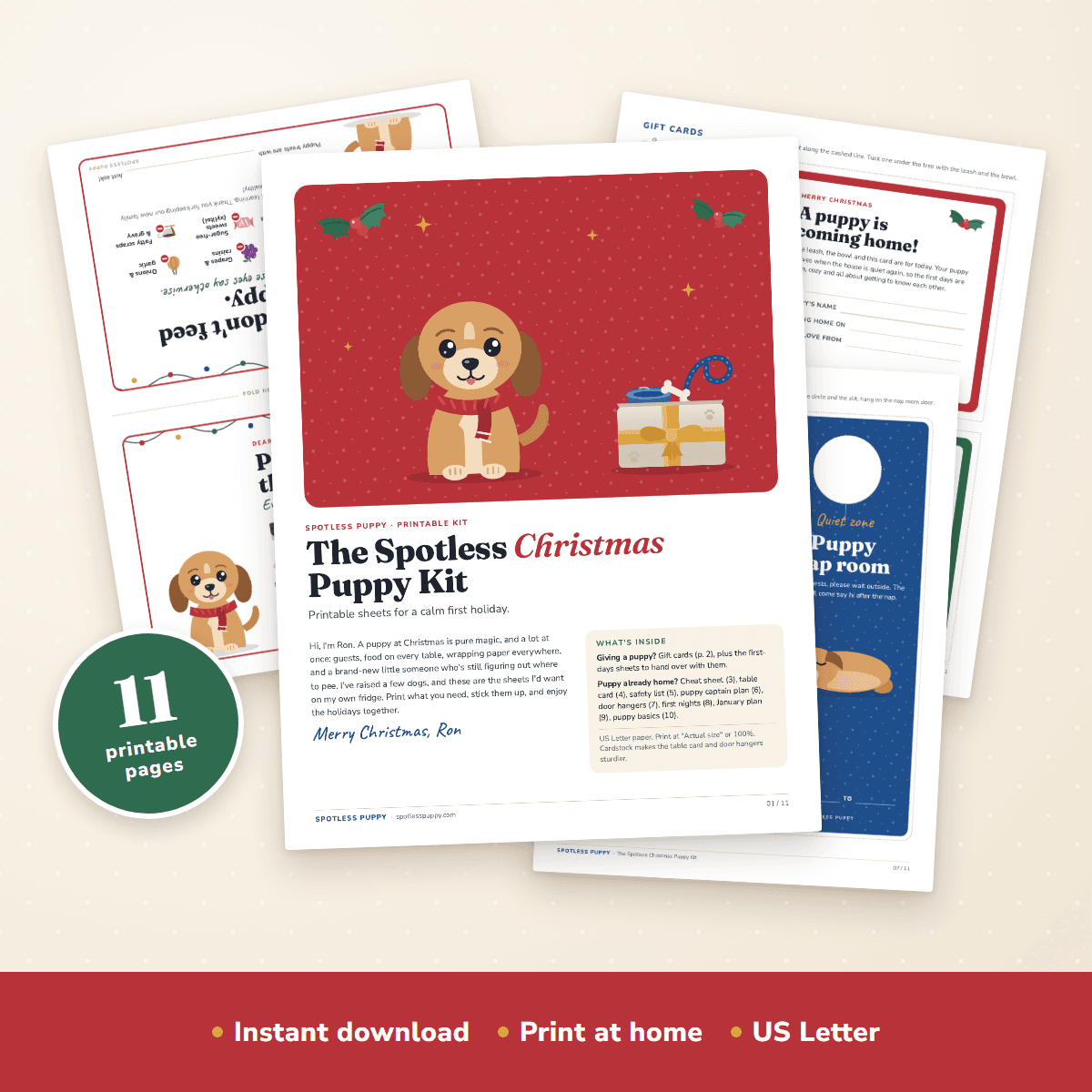 The Spotless Christmas Puppy Kit
