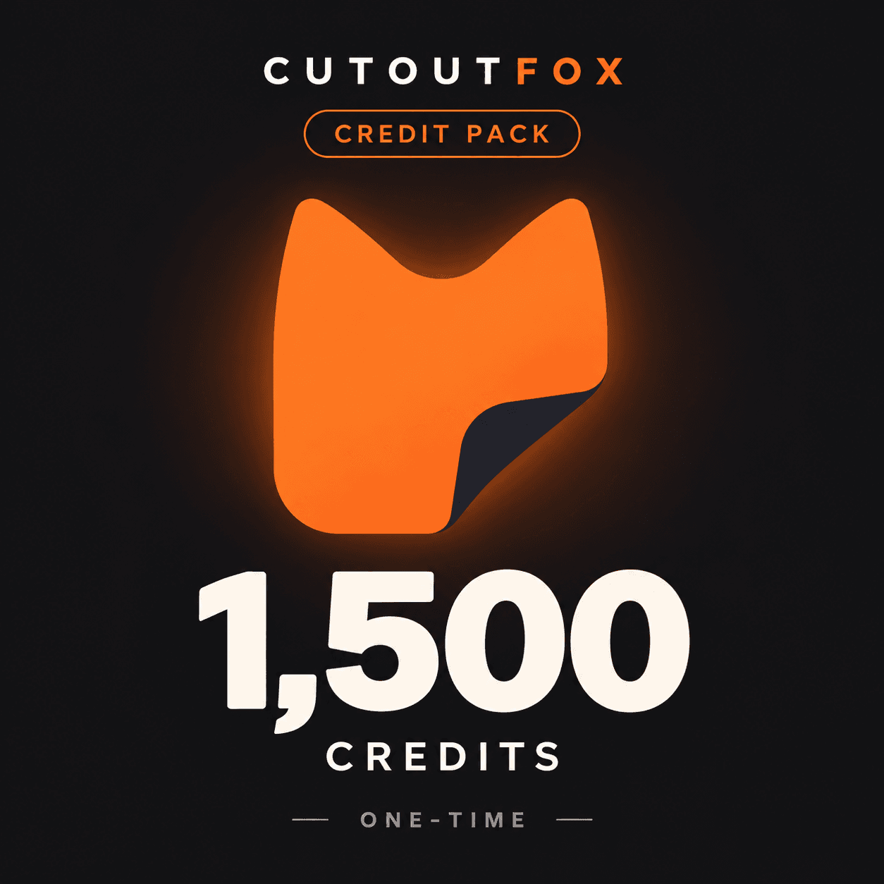 CutoutFox — 1,500 Credits