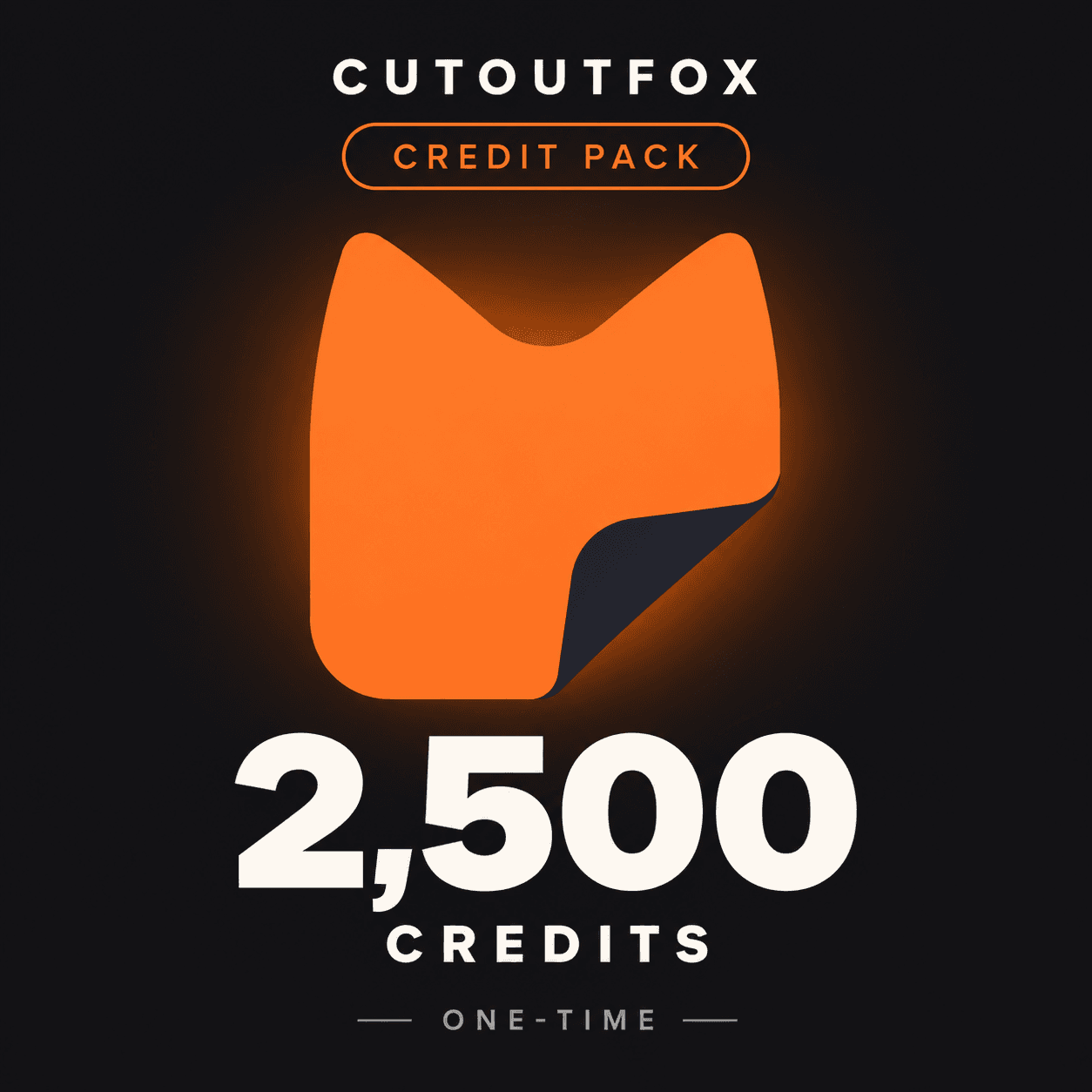 CutoutFox — 2,500 Credits