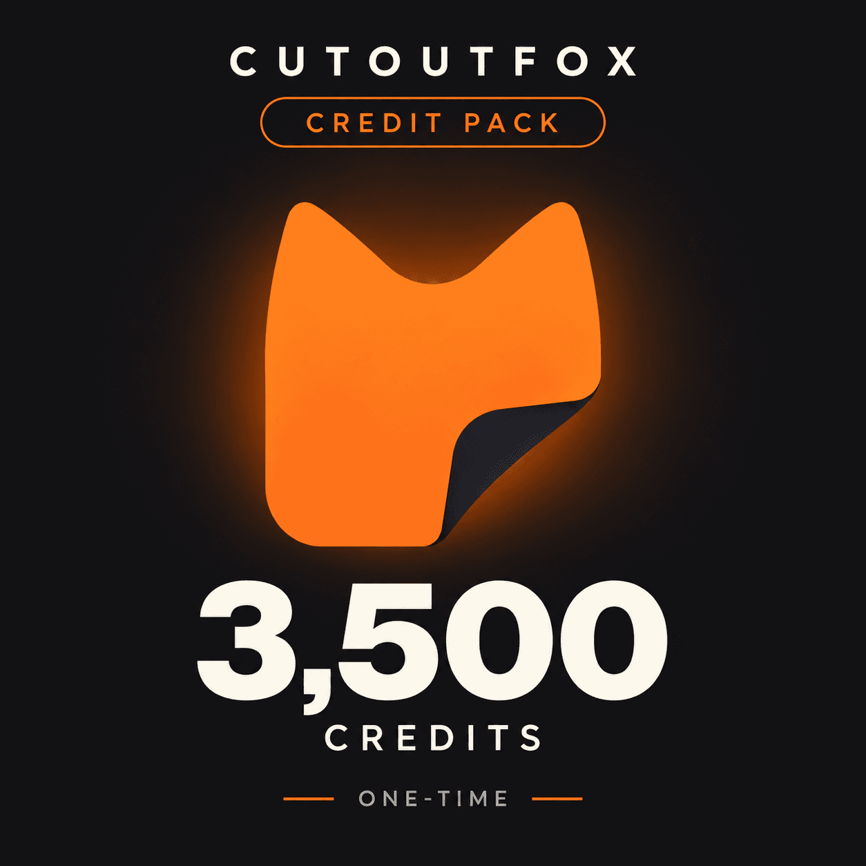 CutoutFox — 3,500 Credits