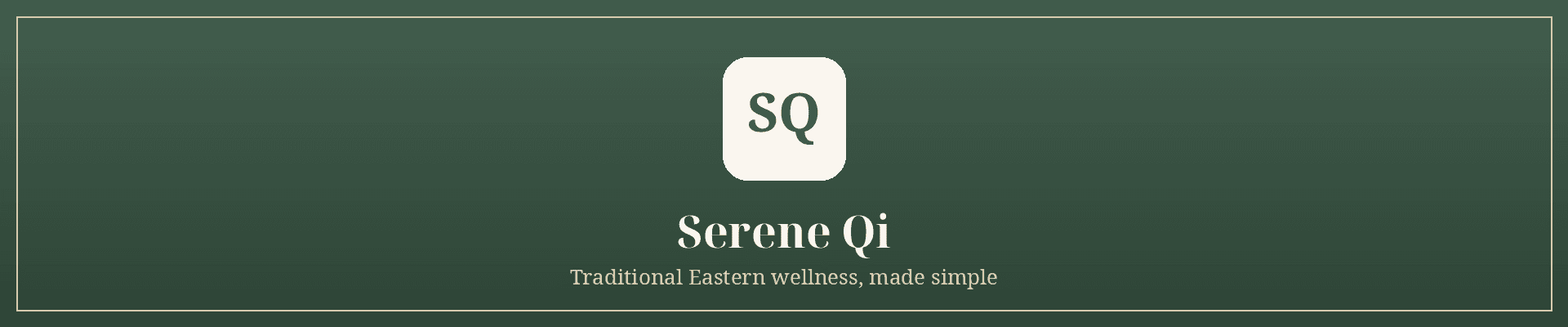 Serene Qi banner