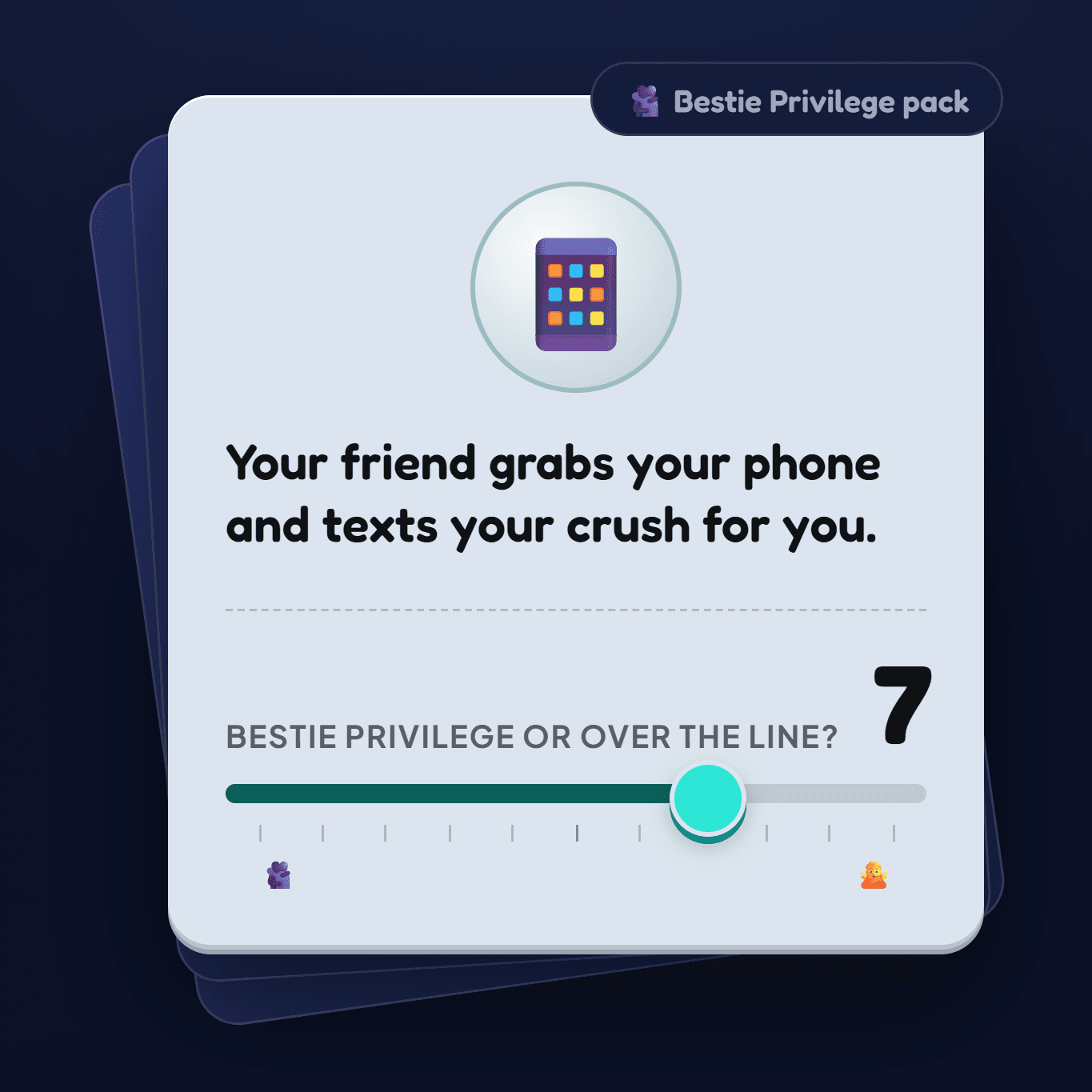 🫂 Bestie Privilege – Extra Card Pack