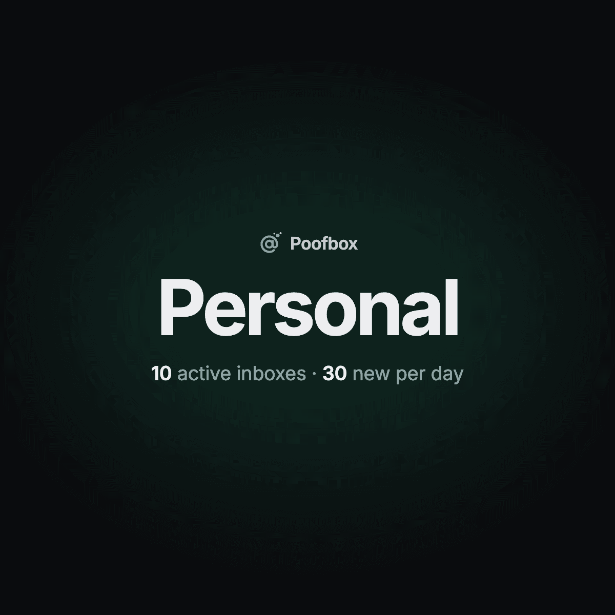 Poofbox Personal