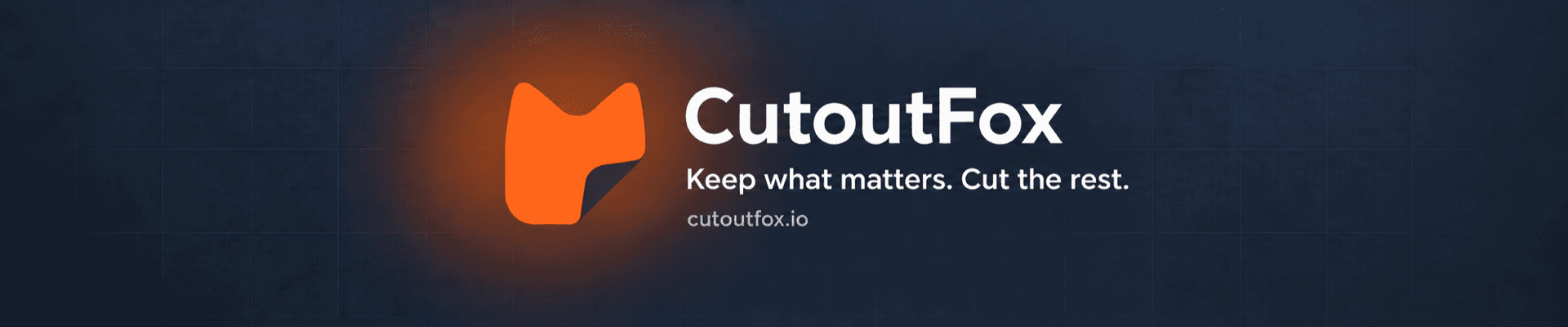 Cutout Fox banner