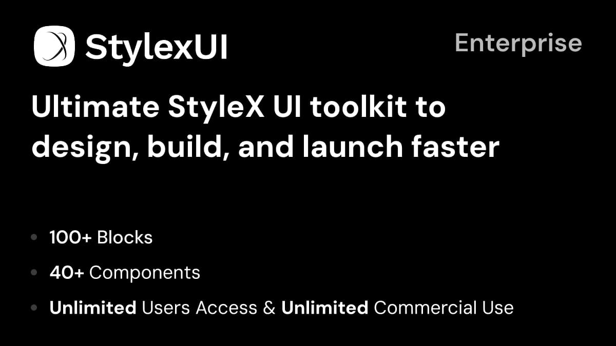 StylexUI Enterprise