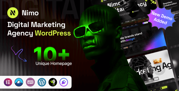 Nimo | Creative Digital Agency WordPress Theme