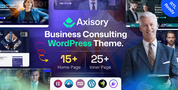 Axisory – Business Consulting WordPress Theme