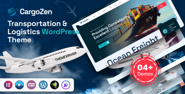 Cargozen – Transportation & Logistics WordPress Theme
